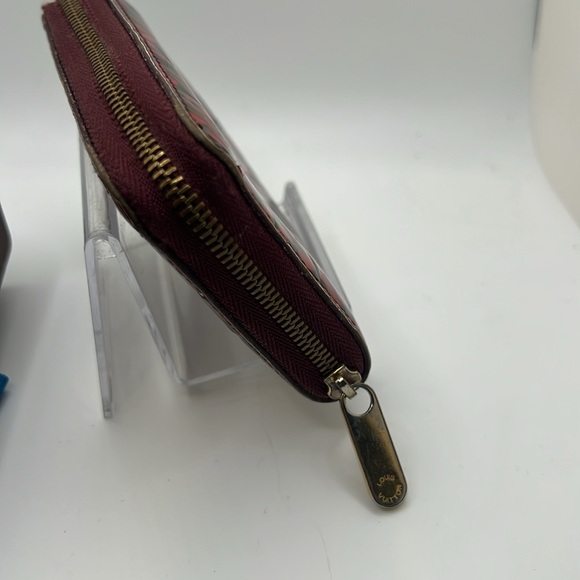 GUC Louis Vuitton Limited Edition Stephen Sprouse Rouge Leopard Zip Coin Wallet - Picture 5 of 6